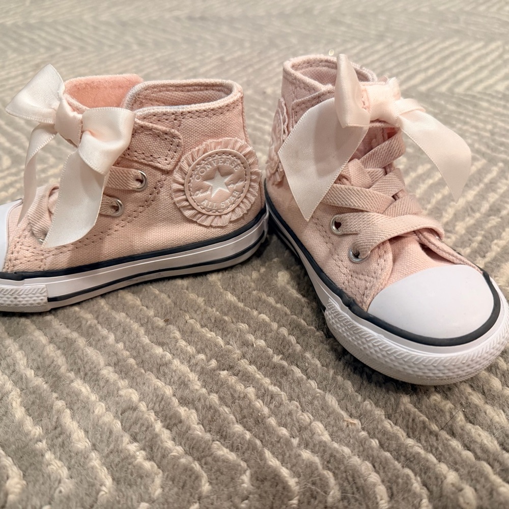 Converse Kids Blush High-Top Sneakers